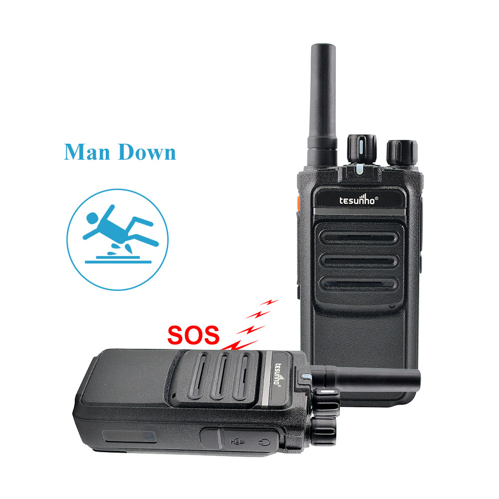 TH-510 Man Down Handheld Walkie Talkie With FCC